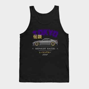 Midnight Racer Silver 350 Z JDM Tank Top